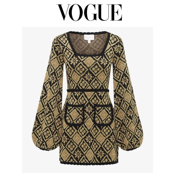 Alice McCall Dresses & Skirts - Alice McCall palm spring knit retro dress